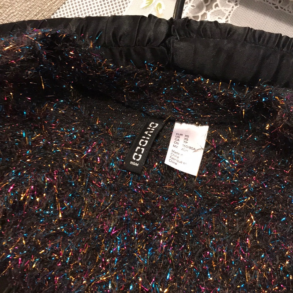 Top divided H&M very sexy and shimmery flashy!